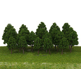 HO OO N Scale Tree with Passenger Figure Model Toy Layout for Diorama Scene