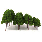 HO OO N Scale Tree with Passenger Figure Model Toy Layout for Diorama Scene