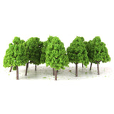 Maxbell 70x Green Plastic Tree Grass Model Train Railway Layout Scenery Decoration