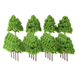 Maxbell 45x Mini Green Trees Model Train Railway Layout Scenery Diorama Architecture
