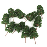 Maxbell 9x10PCS Model Trees Train Railway Wargame Diorama Architecture Layout HO Scale