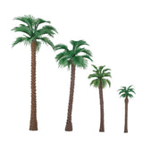 20x12pcs Layout Model Train Palm Trees Scale HO O N 6-11cm Model Scenery