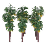 Maxbell 37Piece Cypress+Palm Tree Model Green Roadway Landscape Building Layout HO N