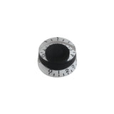 Maxbell 3x4pcs Speed Dial Knobs for   Epiphone Style Electric Guitars Black/White