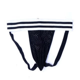 Maxbell Fashion Sexy Men's Black Pouch Underwear Thongs Joskstrap