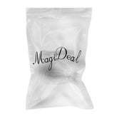 Maxbell 4xSatin Pearl Rhinestone Wedding Bridal Dolly Bag Handbag Ivory 22x22cm