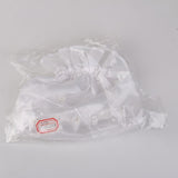 Maxbell 5xSatin Pearl Rhinestone Wedding Bridal Dolly Bag Handbag Ivory 22x20cm