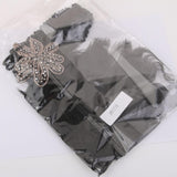 Maxbell Black Crystal Sequins Ostrich Feather Headpiece Vintage Headband Flapper - Aladdin Shoppers