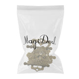 Maxbell 2x6 Sets Antique Bronze Butterfly Shape Toggle Clasps Jewelry Findings