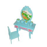 Maxbell Dressing Table & Chair Accessories Set For fashion Dolls Bedroom Furniture