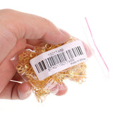 Maxbell 4x50pcs Vintage Filigree Flower Bead End Cap Finding For Jewelry Making Gold