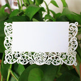 Maxbell 3x25pcs White Table Name Number Place Card Wedding Party Invitation Favor