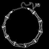 Maxbell Crystal Rhinestone Rhombus Belt Body Belly Waist Chain Bikini Beach Silver - Aladdin Shoppers