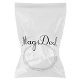 Maxbell Crystal Rhinestone Rhombus Belt Body Belly Waist Chain Bikini Beach Silver - Aladdin Shoppers