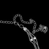 Maxbell Crystal Rhinestone Rhombus Belt Body Belly Waist Chain Bikini Beach Silver - Aladdin Shoppers