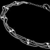 Maxbell Crystal Rhinestone Rhombus Belt Body Belly Waist Chain Bikini Beach Silver - Aladdin Shoppers