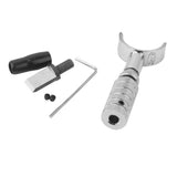 Maxbell 2xAdjustable Stainless Steel Leather Tool Cutting Swivel Carving Knife Set