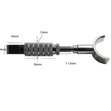 Maxbell 2xAdjustable Stainless Steel Leather Tool Cutting Swivel Carving Knife Set