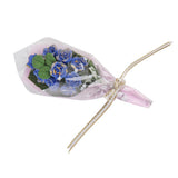 Maxbell 1/12 Dollhouse Miniature Clay Blue Rose Flower Bouquet