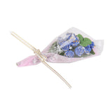 Maxbell 1/12 Dollhouse Miniature Clay Blue Rose Flower Bouquet