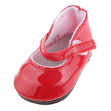 Maxbell Red Shoes for American Dolls