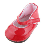 Maxbell Red Shoes for American Dolls
