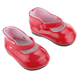 Maxbell Red Shoes for American Dolls