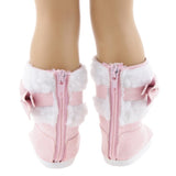 Maxbell Fashion Pink Shoes for Girl Dolls