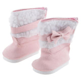 Maxbell Fashion Pink Shoes for Girl Dolls