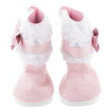 Maxbell Fashion Pink Shoes for Girl Dolls