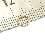Maxbell 4x200pcs/Lot Steel Metal Key Split Ring Keyrings Key Chain Findings 6mm gold