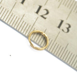 Maxbell 3x200pcs/Lot Steel Metal Key Split Ring Keyrings Key Chain Findings 8mm gold