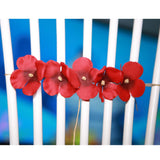 Maxbell 2xWedding Bridemaid Flower Girl Wrist Flower Red