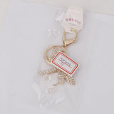 Maxbell Crystal Dragonfly Charm Pendant Key Ring Key Chain