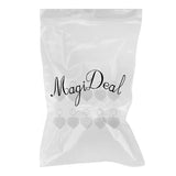 Maxbell 10pcs Heart Blank Insert Photo Picture Frame Split Ring Keychain 5x5cm - Aladdin Shoppers