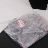 Maxbell 10pcs Heart Blank Insert Photo Picture Frame Split Ring Keychain 5x5cm - Aladdin Shoppers