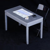 Maxbell 1/6 Silver Table for 12" Soldiers Action Figure