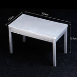Maxbell 1/6 Silver Table for 12" Soldiers Action Figure