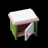 Maxbell Dollhouse Miniature Furniture Wooden Toy Kids Bedroom Set