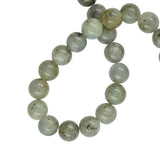Maxbell Maxbell 8mm Labradorite Round Gemstone Loose Beads 15inch