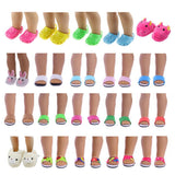 Maxbell Fashion Pink Beach Sandals for  Doll