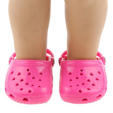 Maxbell Fashion Pink Beach Sandals for  Doll