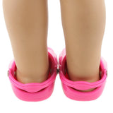 Maxbell Fashion Pink Beach Sandals for  Doll