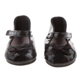 Maxbell Fashion Black Shoes for Girl Doll