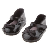 Maxbell Fashion Black Shoes for Girl Doll