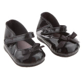 Maxbell Fashion Black Shoes for Girl Doll