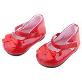 Maxbell Fashion Red Shoes for Girl Doll