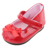 Maxbell Fashion Red Shoes for Girl Doll