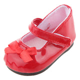 Maxbell Fashion Red Shoes for Girl Doll