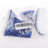 Maxbell Fashion Blue Sequins Boots Shoes for Doll